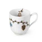 KÄHLER Hrnek Hammershøi Christmas 2020, zelená barva, bílá barva, porcelán