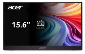 15,6" Acer PM161QB1 černá / Přenosný monitor / IPS / Full HD / 60 Hz / USB-C (UM.ZP1EE.101)