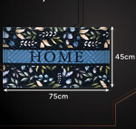 Vstupní rohožka HOME 75 x 45 cm - protiskluzová a snadno udržovatelná