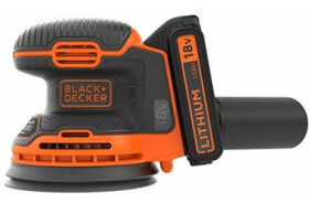 Black&Decker BDCROS18 / Aku Excentrická bruska / 18V / 1.5Ah / 12.000 kmitů-min / Rozkmit 1.3 mm (BDCROS18)