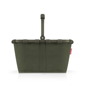 Nákupní košík Reisenthel Carrybag Cord dark matcha