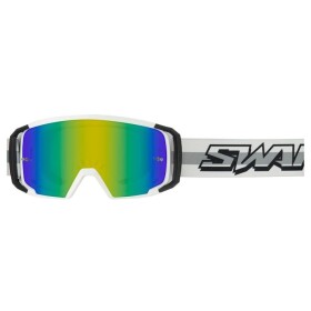 Swaps Scrub V2 motokrosové brýle bílé/černé/zlato-modré