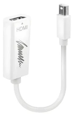 Lindy Mini DisplayPort - HDMI bílá / Adaptér / 4K / pasivní / 0,15 m (41719)