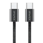 Awei CL-219T USB-C - USB-C černý / Kabel / 60W / 1 m (CL-219T)