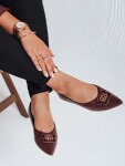 FashionStreet dámské bordó baleríny ZY1060 38
