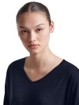 ICEBREAKER Wmns Merino 150 Lodge LS Tee, Midnight Navy velikost: M
