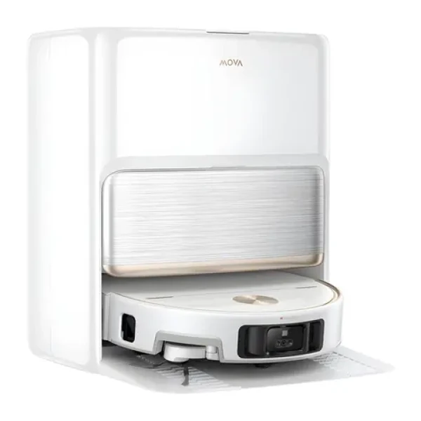 MOVA V70 Ultra Complete bílá / Robotický vysavač s mopem / 6400 mAh / 42000 Pa / Samočisticí stanice / AI navigace (V70 Ultra Complete White)