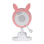 EVOLVEO Baby Monitor N35 – dětská chůvička s kamerou, VOX, teploměr, noční vidění, RGB světlo Růžová