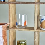 Bloomingville Sklenice na vodu Afeen Clear 340 ml, čirá barva, sklo