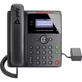 Poly Edge B30 černá / IP Telefon / 16 linek / 2x RJ-45 / PoE (82M84AA)