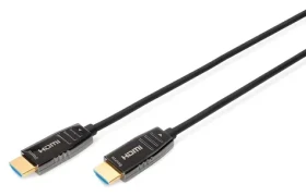 Digitus HDMI AOC Hybrid černá / Kabel HDMI / optický / UHD 8K 60Hz / 48 Gbps / HDMI 2.1 / 15 m (AK-330126-150-S)