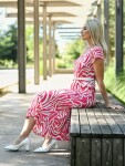 EVONA a.s. Dámské dlouhé šaty JOANA 655 - Dámské dlouhé šaty JOANA 655 655 L