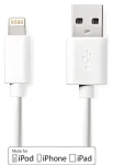 Nedis Lightning kabel 3 m bílá / Datový kabel / USB-A 2.0 (M) - Lightning 8-pin (M) / 480 Mbps (CCGB39300WT30)