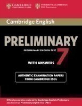 Cambridge English Preliminary PET 7: Student´s Book with answers - kolektiv autorů