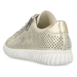 Kožená pohodlná polobotka Rieker W RKR694 beige 36