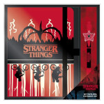 Stranger Things Dárkový set - Upside Down (Zápisník, propiska)