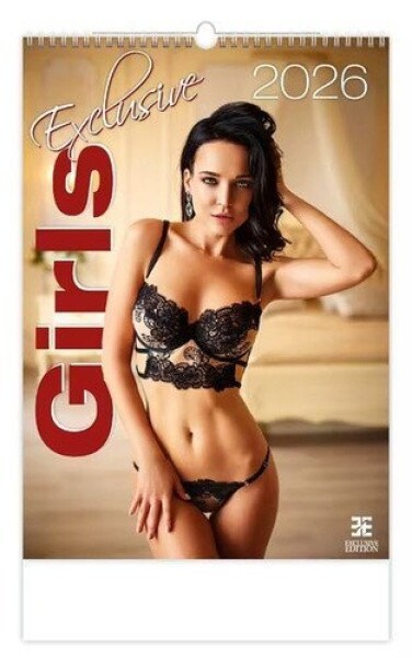 Kalendář nástěnný 2026 - Girls Exclusive