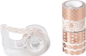 Heyda Páska Deko Vánoce MINI - 12 mm x 3 m měděná