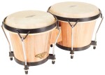 Latin Percussion Traditional Natural Bongos