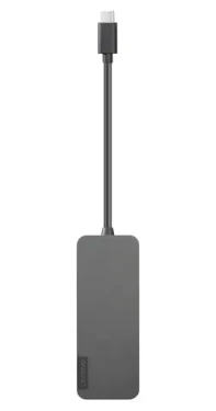 Lenovo 4X90X21427 šedá / USB-C hub / 4x USB-A 3.2 Gen2 (4X90X21427)