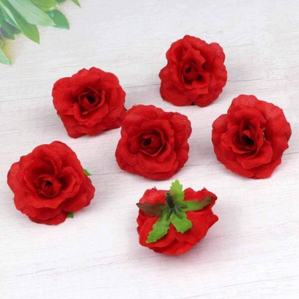 Dortisimo Nejedlá dekorace Růže červené (2 ks)