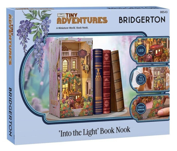 Bridgerton 3D skládačka Book Nook - Into the Light