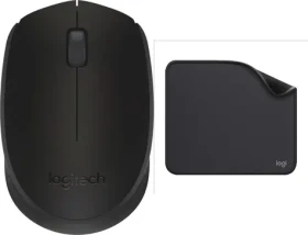 Logitech M171 černá + Studio Series Graphite / Sada myš + podložka