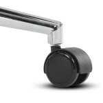 Kancelářská židle, houpací mechanismus, černá síťovina, KA-R216 BK