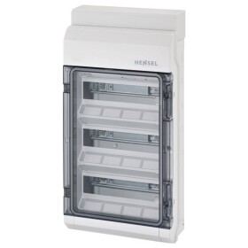 Hensel 6100004 KV 9336 malý rozváděč na omítku Počet modulů (šířka) = 36 Počet řádků = 3 Obsah 1 ks
