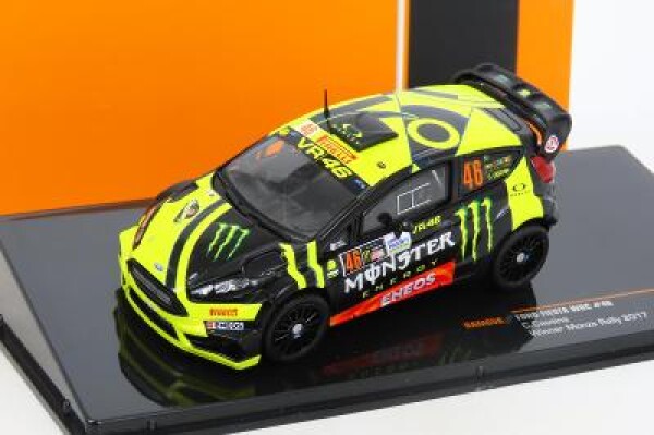 Ford Fiesta WRC Rally 2017 Monza Rossi IXO 1:43 F098 NEW08