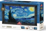 ART PUZZLE 5689 Puzzle s rámem a lepidlem 3v1 Hvězdná noc