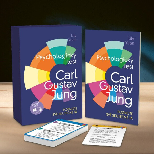 Psychologický test - Poznejte své skutečné já (kniha a 52 karet) - Carl Gustav Jung