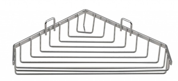 AQUALINE - CHROM LINE drátěná rohová mýdlenka, chrom 37003