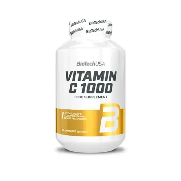 BioTech Vitamin C 1000 100 cps (18400)