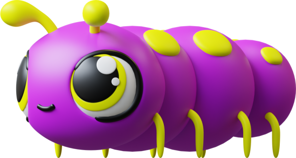 Housenka fialová - Sparkys