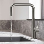 HANSGROHE - M54 Dřezová baterie Talis, vzhled nerezu 72806800