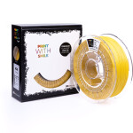 ASA filament yellow 1,75 mm Print With Smile 0,85 kg