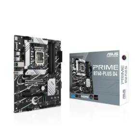 Rozbaleno - ASUS PRIME B760-PLUS D4 / B760 / LGA 1700 / 4x DDR4 / PCIEx16 / 1x GLAN / ATX / rozbaleno (90MB1CW0-M0EAY0.rozbaleno)