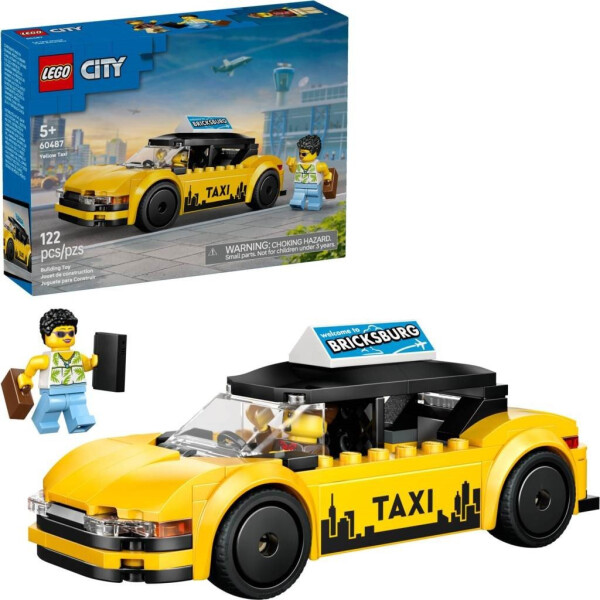 LEGO® City 60487 Žlutý taxík - LEGO® City