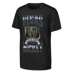 Outerstuff Dětské tričko Vegas Golden Knights NHL Big Shield Ss Tee Velikost: Dětské S (6 - 8 let)