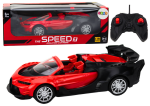Mamido RC sportovní auto na dálkové ovládání 1:18 červené