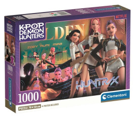 Puzzle Kpop Demon Hunters Compact 1000 dílků