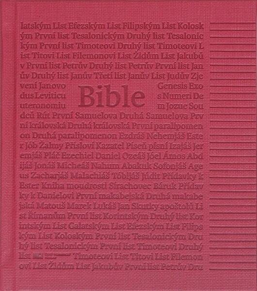 Bible poznámková (korálová)