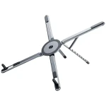 4smarts Stojan pro notebook, tablet a telefon Space Gray / Stojan / MagSafe / hliníkový / nastavitelný sklon (541706)