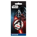 Star Wars Klíčenka gumová - Darth Vader/Stormtrooper - Pyramid