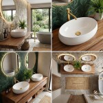 REA Umyvadlo na desku Linda 48x34 bílé REA-U0462