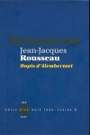 Dopis d´Alembertovi Jean-Jacques Rousseau