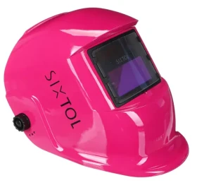 SIXTOL WELDING MASK 4 růžová / Svářecí kukla samostmívací (SX3047)