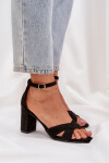 Sandály na podpatku model 210152 Step in style 37