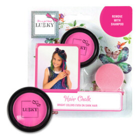 Lukky křída na vlasy s aplikátorem, fuchsiová - EPEE